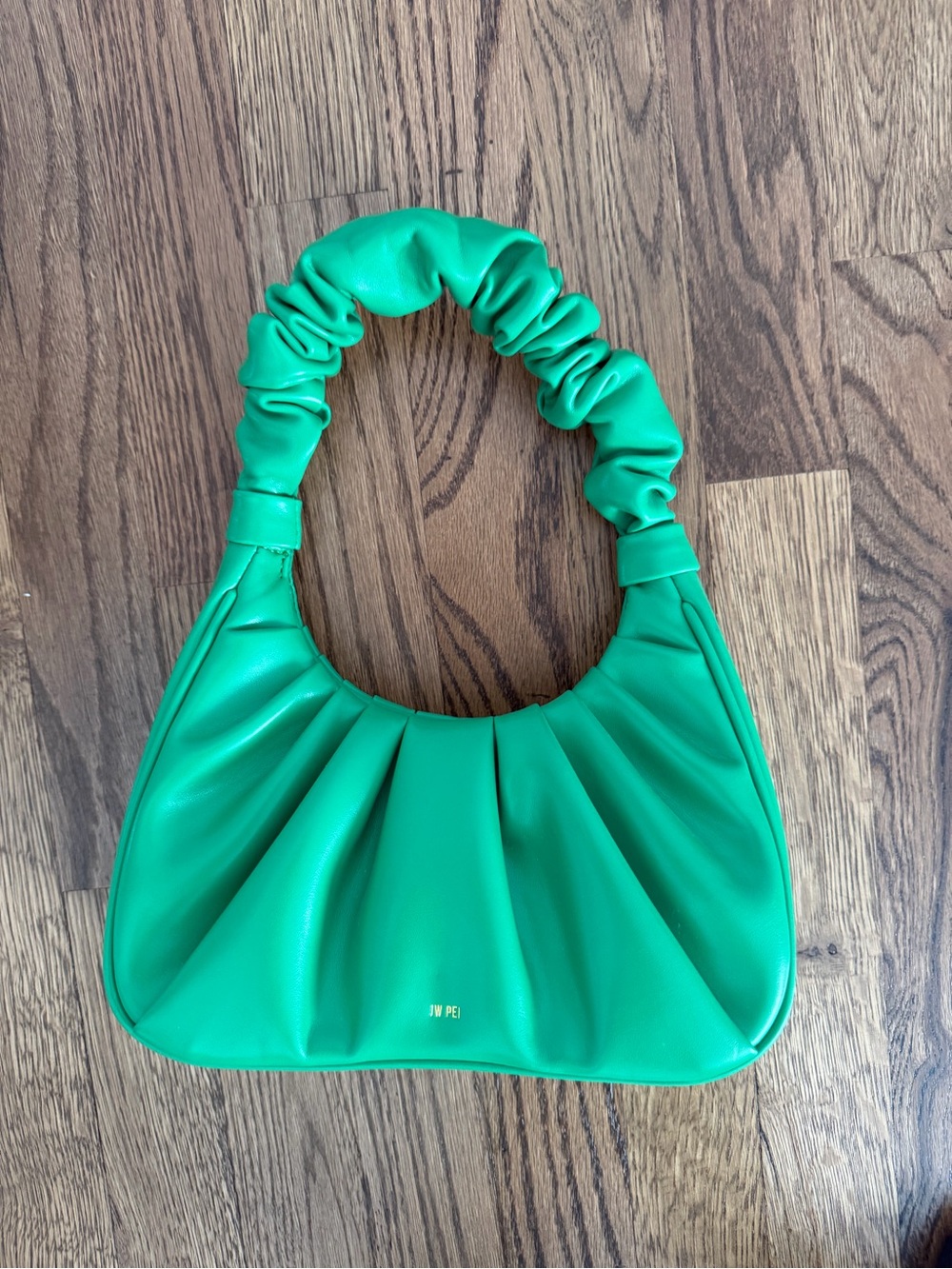 JW PEI Emerald Ruched Handle Shoulder Bag